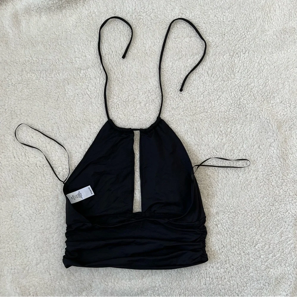 Dynamite Cut Out Halter Neck Top - Picture 5 of 9